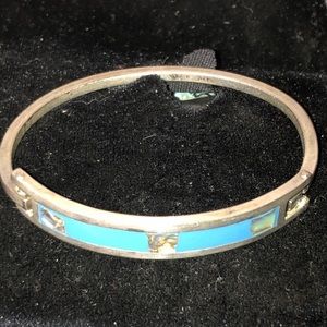 Mexican silver cuff bracelet